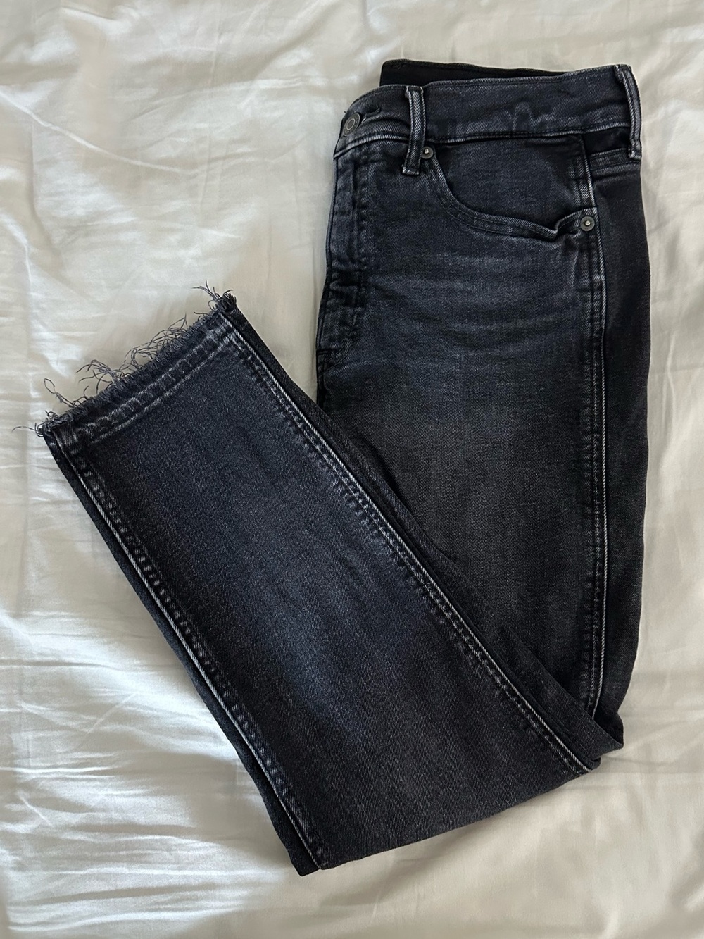 GAP Vintage Slim High Rise Jeans in Black